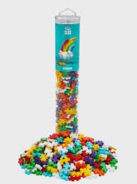 Plus-Plus Rainbow Mix 240 Pcs Tube