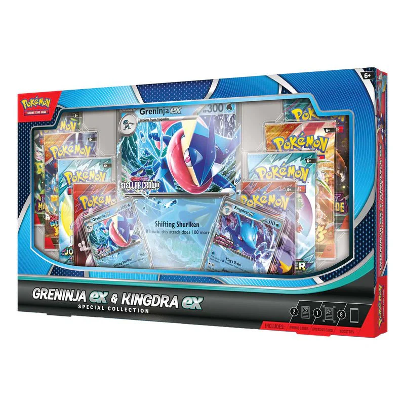 Pokémon TCG: Greninja ex/ Kingdra ex Special Collection - Image 2