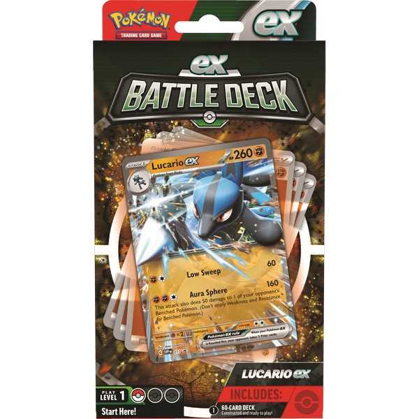 Pokémon TCG: Lucario and Ampharos EX Battle Deck - Image 2