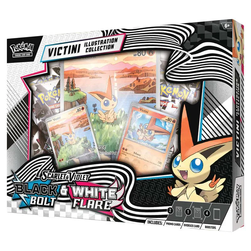 Pokémon TCG: Scarlet & Violet 10.5 - Black Bolt & White Flare Unova Victini Illustration Collection - Image 2