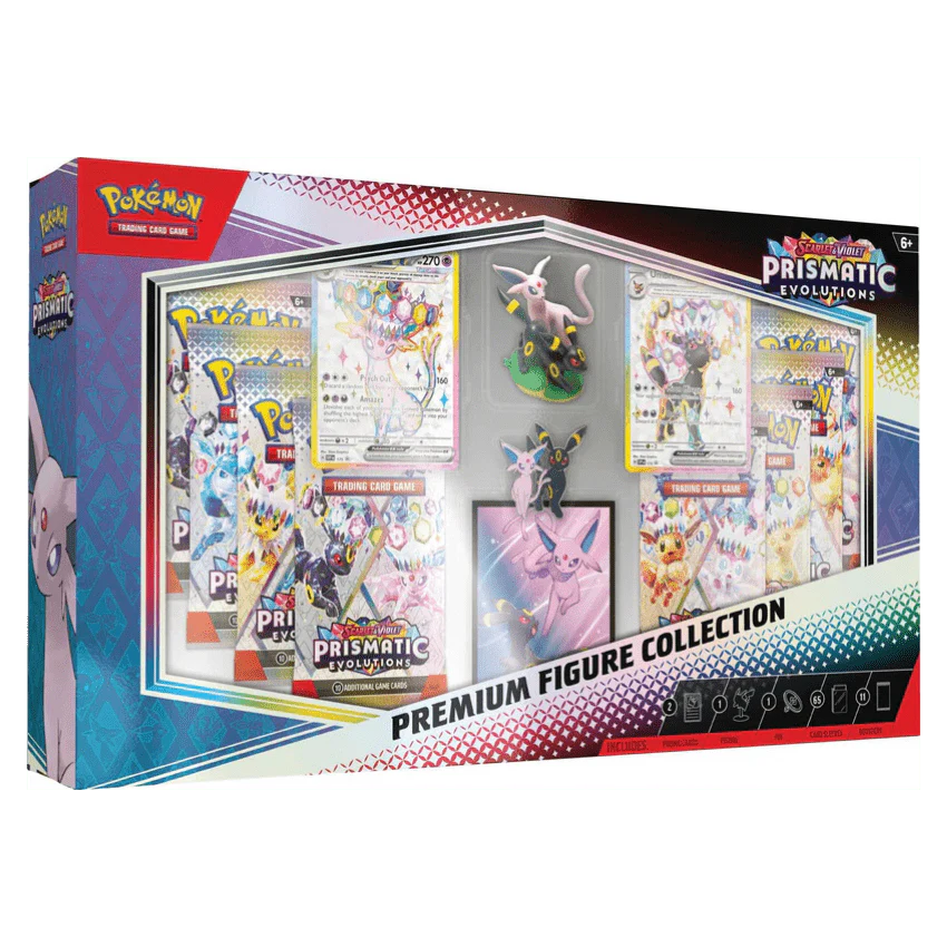 Pokémon TCG: Scarlet & Violet 8.5 Prismatic Evolutions - Premium Figure Collection