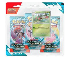 Pokemon TCG: Scarlet & Violet 9 – Journey Together - 3-Pack Blister - Image 2