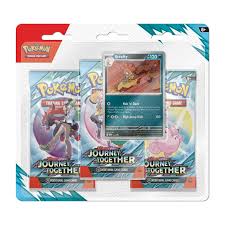 Pokemon TCG: Scarlet & Violet 9 – Journey Together - 3-Pack Blister - Image 4