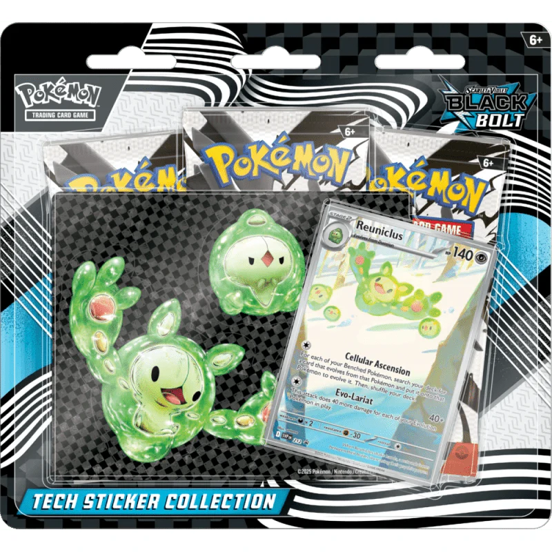 Pokémon TCG: Scarlet & Violet - White Flare - Tech Sticker - Reuniclus