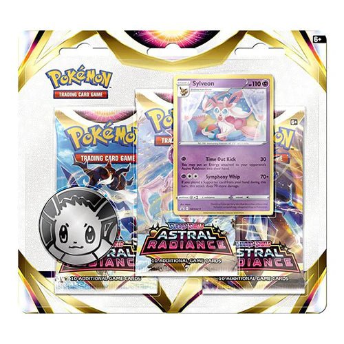 Pokémon TCG Sword & Shield 10 Astral Radiance 3-Pack Booster