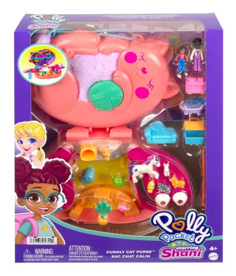 Polly Pocket Cuddly Cat Vet Clinic Compact
