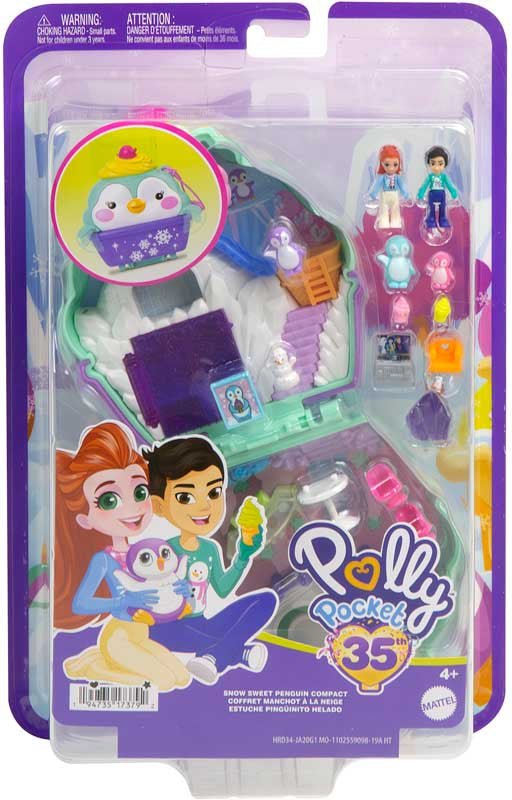 Polly Pocket Snow Sweet Penguin Compact