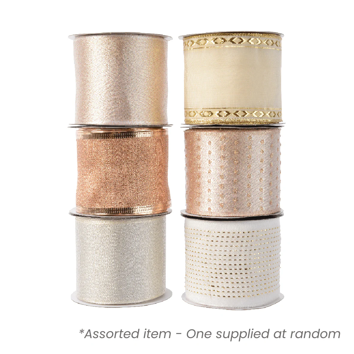 Polyester Ribbon 2.7m Assorted - One Supplied*