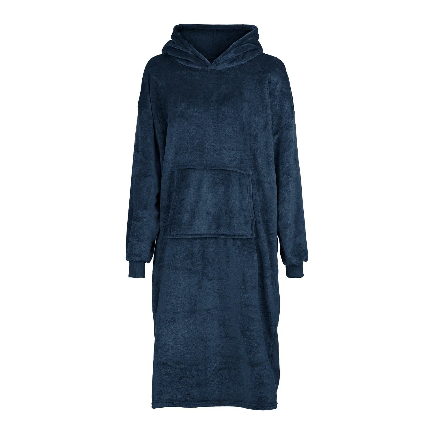 Poncho Oversized Hoodie Blue - l117xw70cm