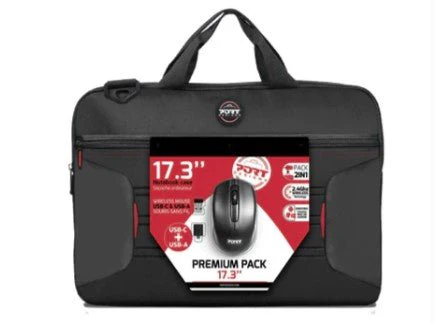Port Designs 14/15.6" Premium Pack Laptop Bag with Wireless Mouse I 501873