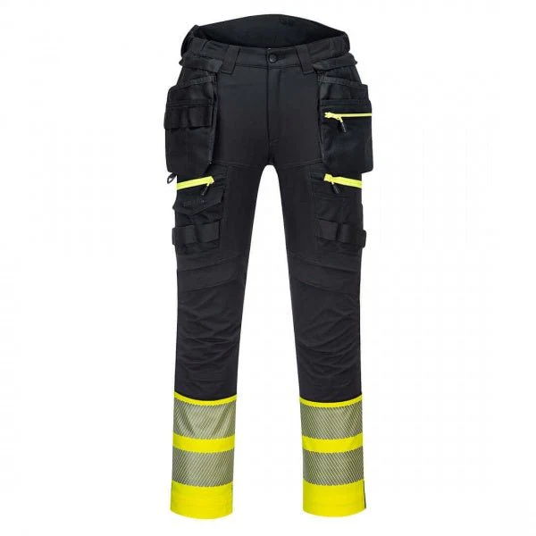 Portwest DX445 - DX4 Hi-Vis Class 1 Holster Pocket Trouser 36"