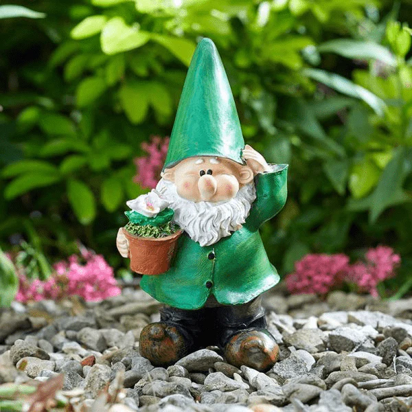 Potting Wilf Garden Ornament