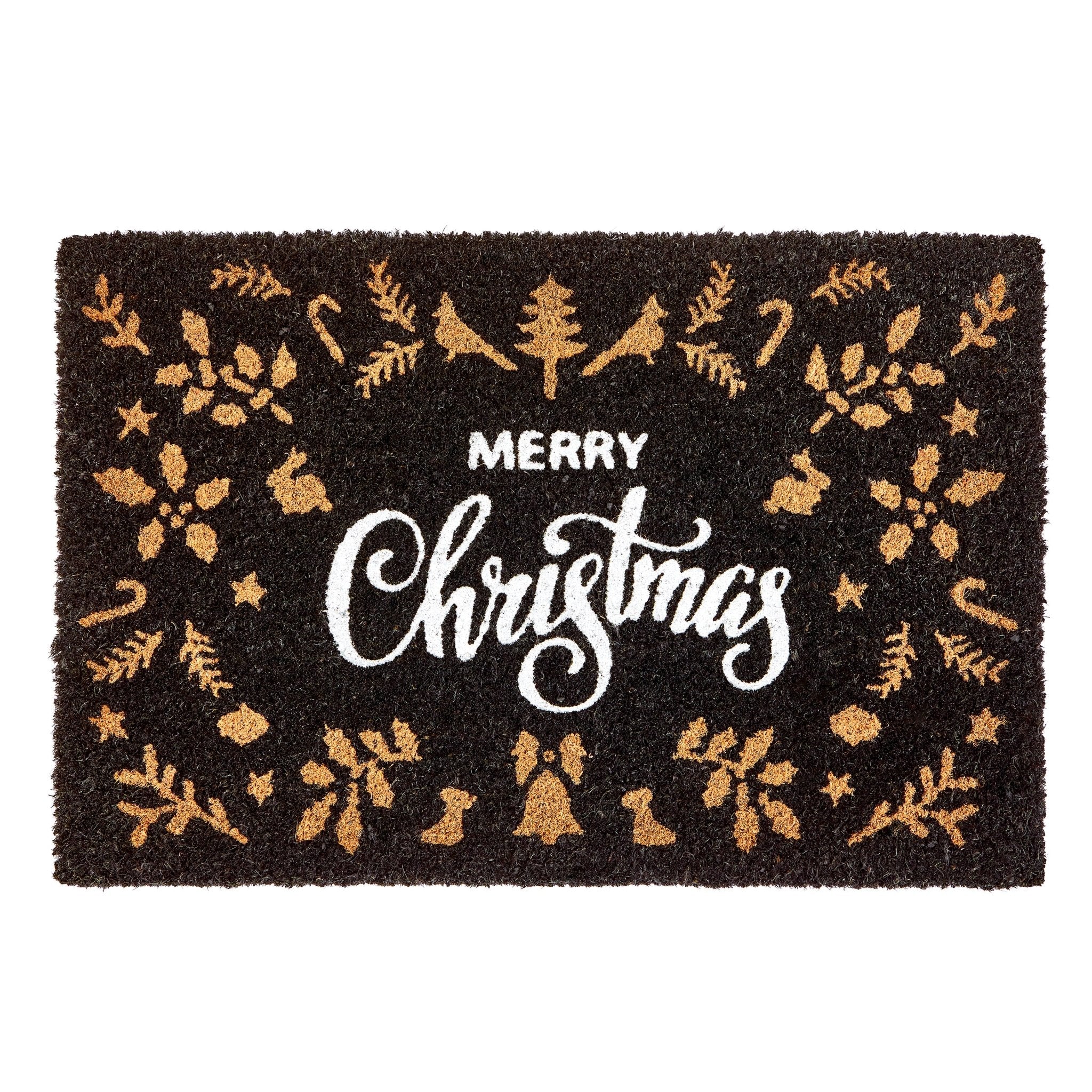 Premier 40 x 60cm Sparkle Merry Christmas Door Mat