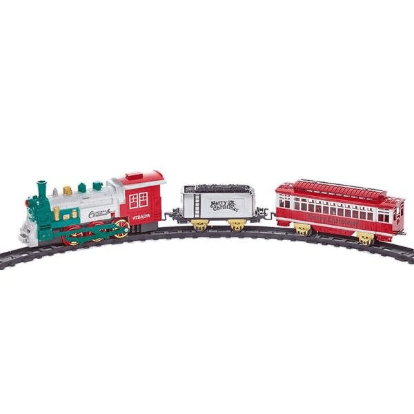Battery Operated Classic Train Set with Sound - 23pce FAC131205 - Image 2