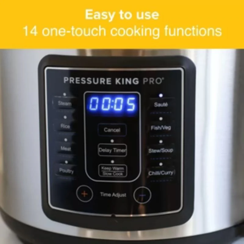 Pressure King Pro 4.8L 14-In-1 Pressure Cooker - Image 3