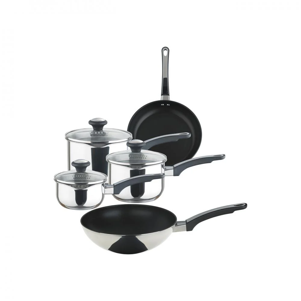 Prestige Everyday Stainless Steel Cookware Set - 5 Piec