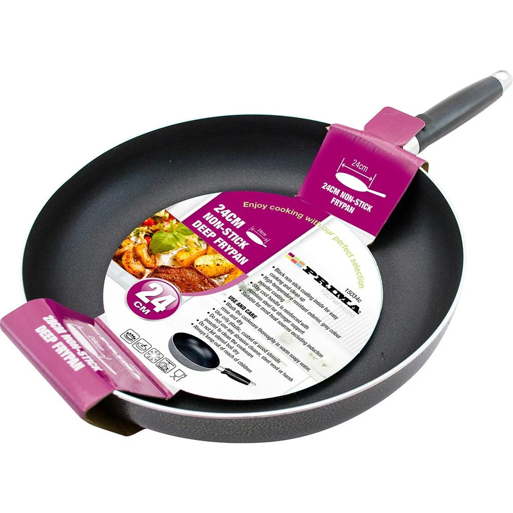 Prima 24cm Non Stick Fry Pan - Stone Vein