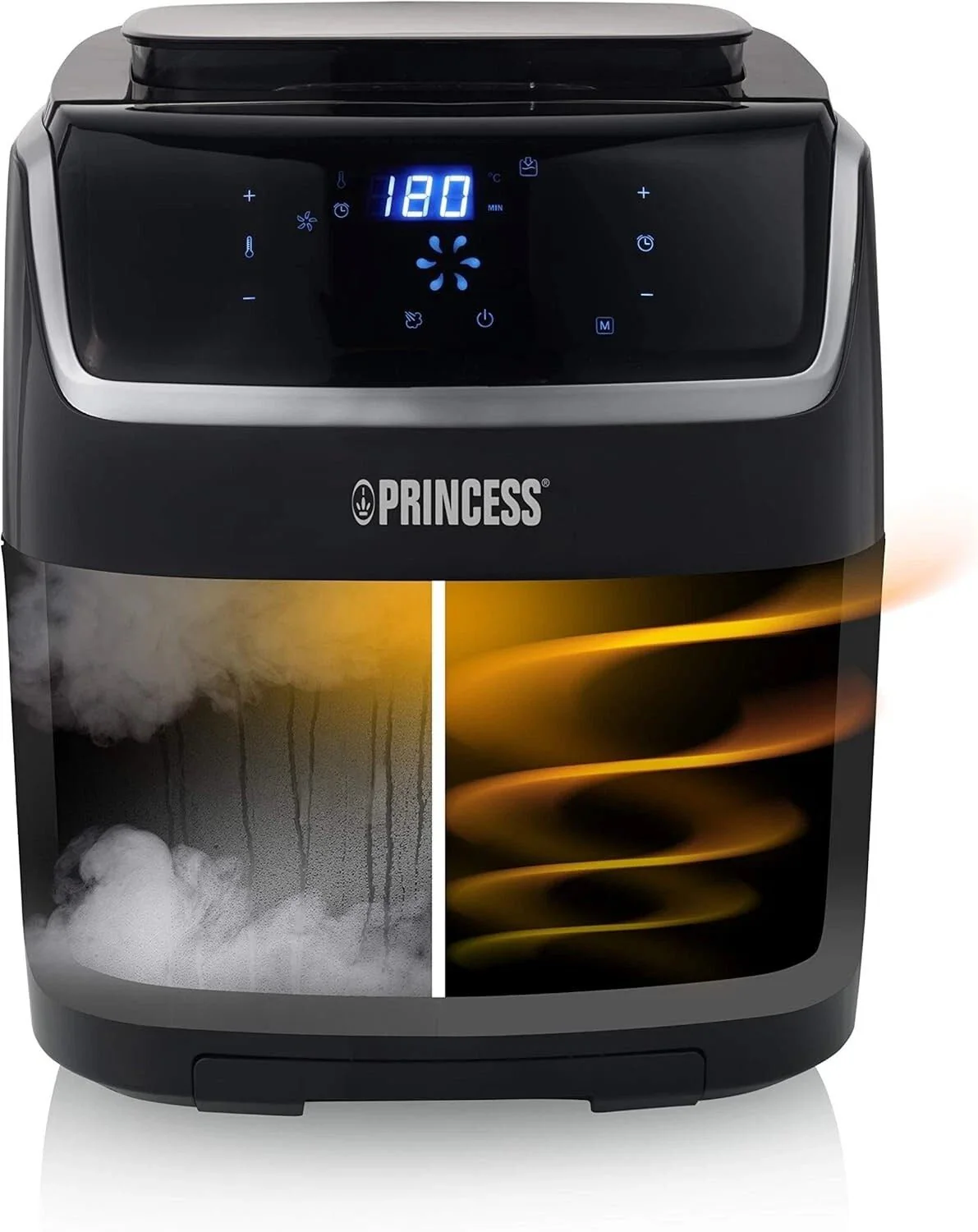 Princess Steam Air Fryer – Digital, 6.5 L, 8 Presets, 1700 W - Image 2