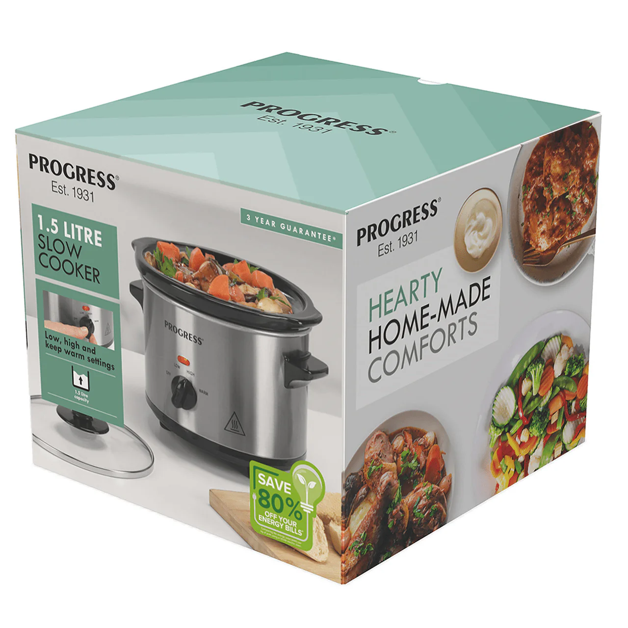 Progress 1.5L Slow Cooker - Image 7