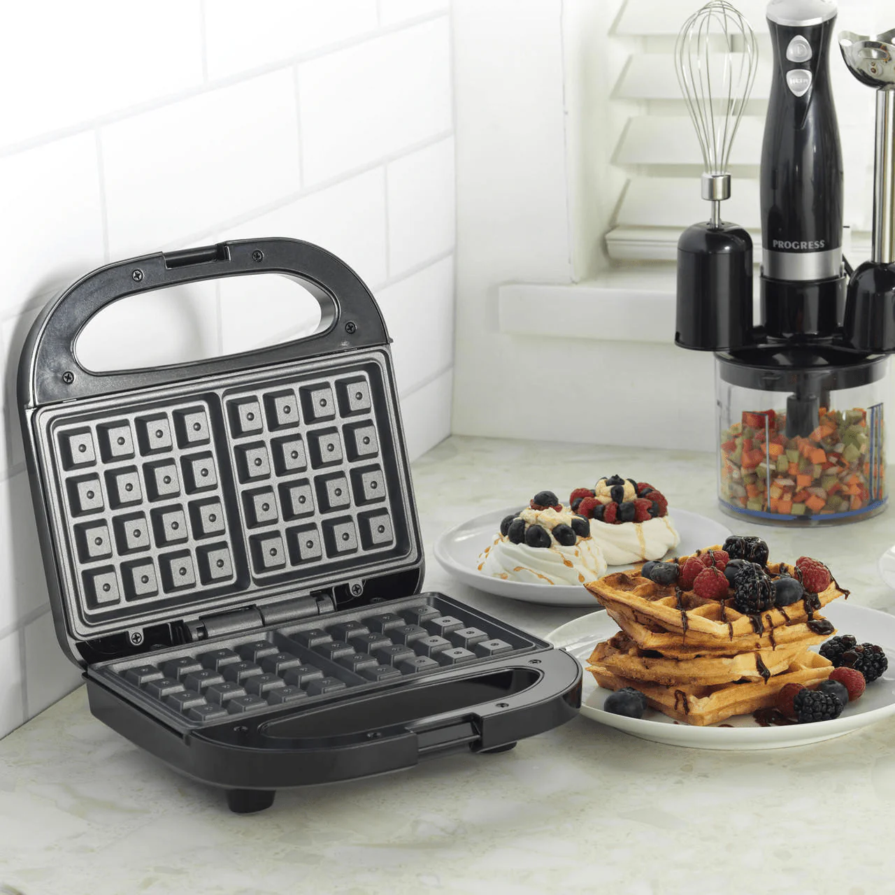 Progress Double Waffle Maker - Image 3