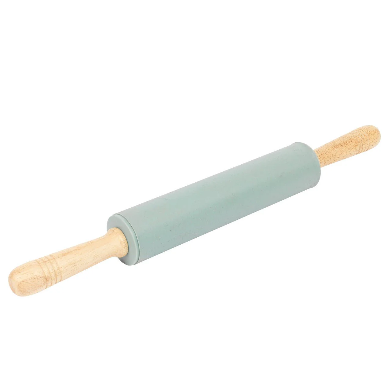 Progress Go Bake! Silicone Rolling Pin With Wooden Handles