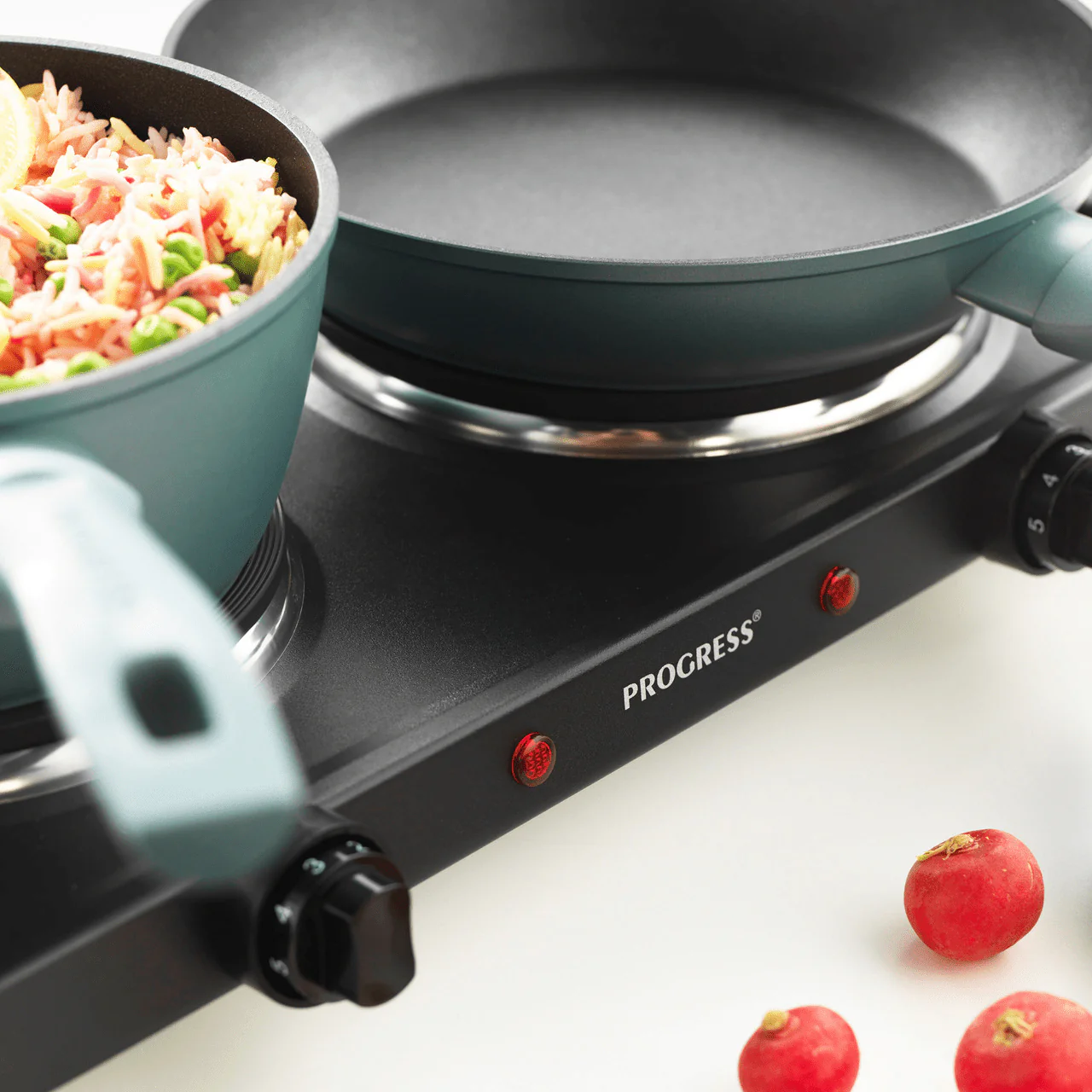 Progress Twin Hot Plate - Image 3