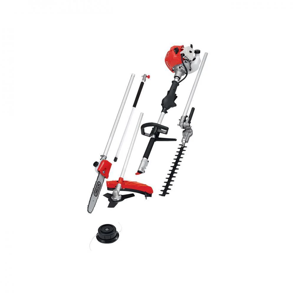 ProPlus 5 Piece 4 in 1 Multifunction Petrol Garden Tool - 33cc - Image 2