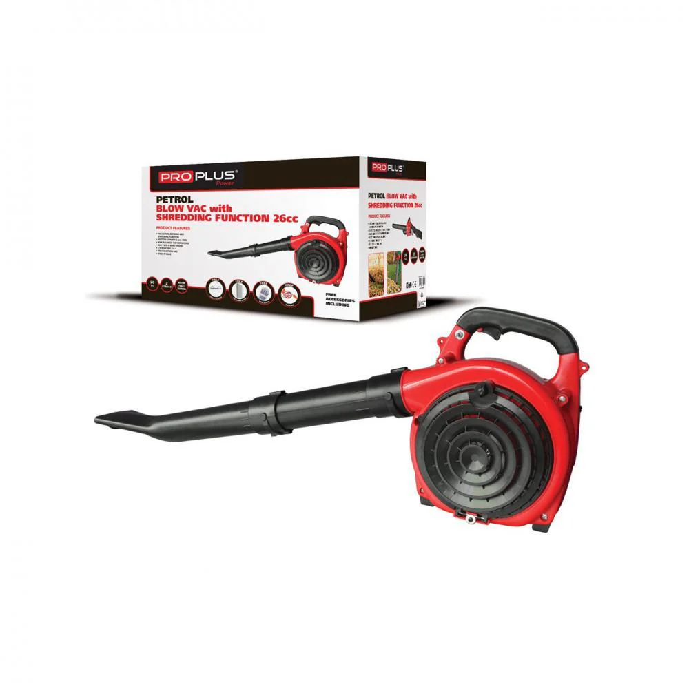 ProPlus Petrol Blow Vac with Shredding Function - 26cc