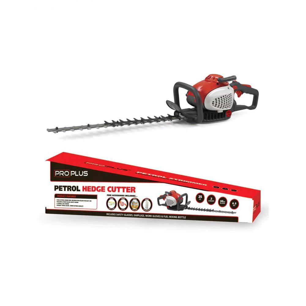 ProPlus Petrol Hedge Cutter 24in Dual Action Blade - 25