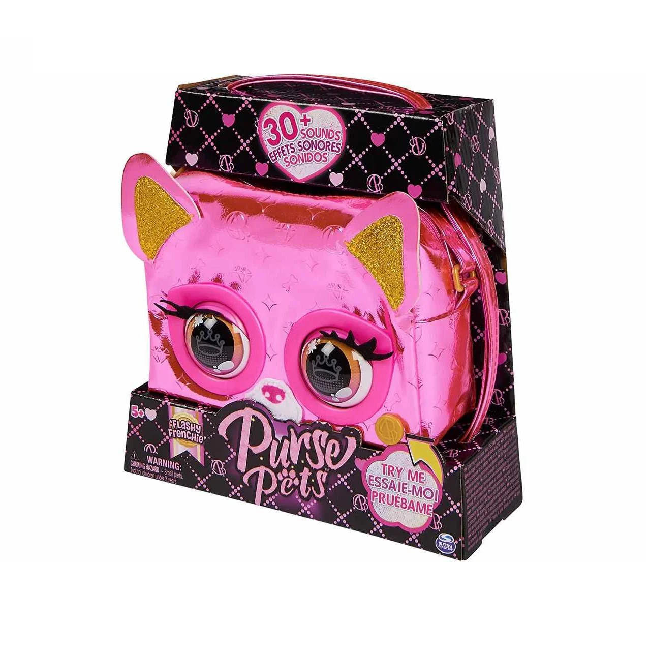 Purse Pets Metallic Magic Frenchie