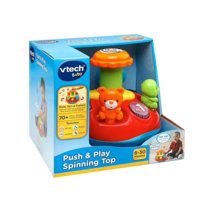 Vtech Push & Play Spinning Top - Image 3