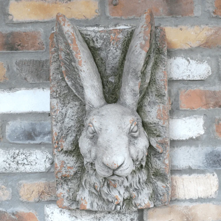 Rabbit Head Wall Planter 46cm