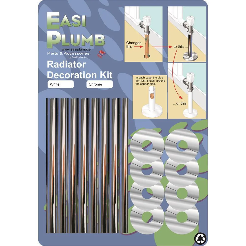 Radiator Decoration Kit Chrome 4 Rads EPRDK2