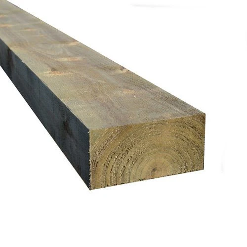 RAILWAY SLEEPERS TREATED BROWN 2400X200X100mm