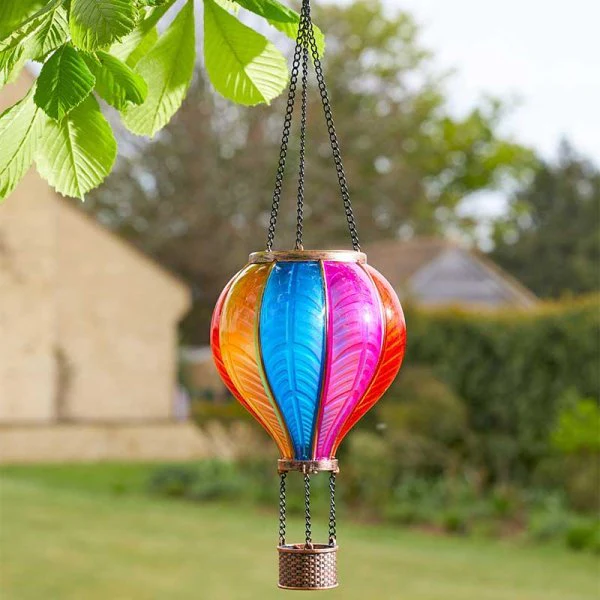 Rainbow Flaming Balloon Solar Light - Image 2