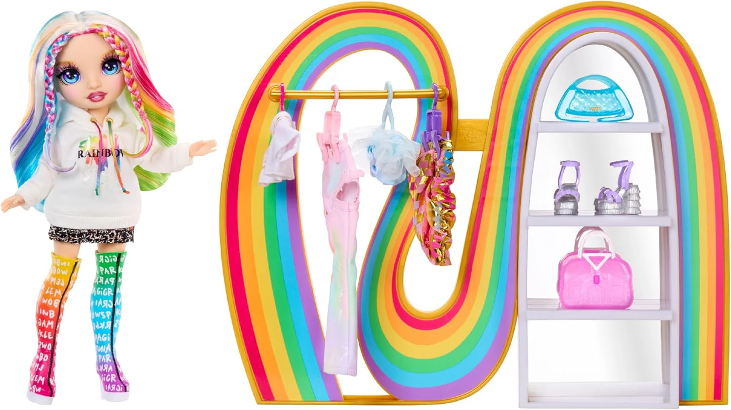 Rainbow High Amaya’s Rainbow Closet Playset