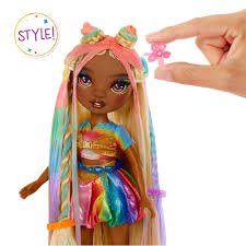 Rainbow High Hair Chalk & Style Doll Meline (Gold) - Image 3