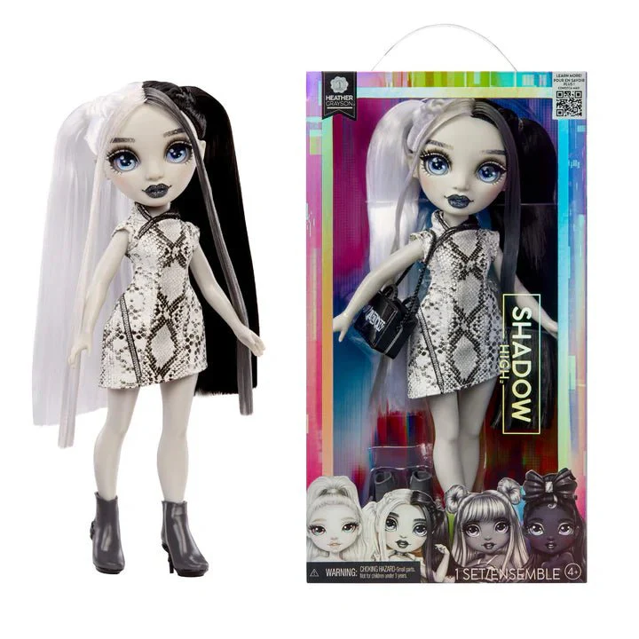 Rainbow High Shadow High Heather Grayson - 11” Fashion Doll with Accessories