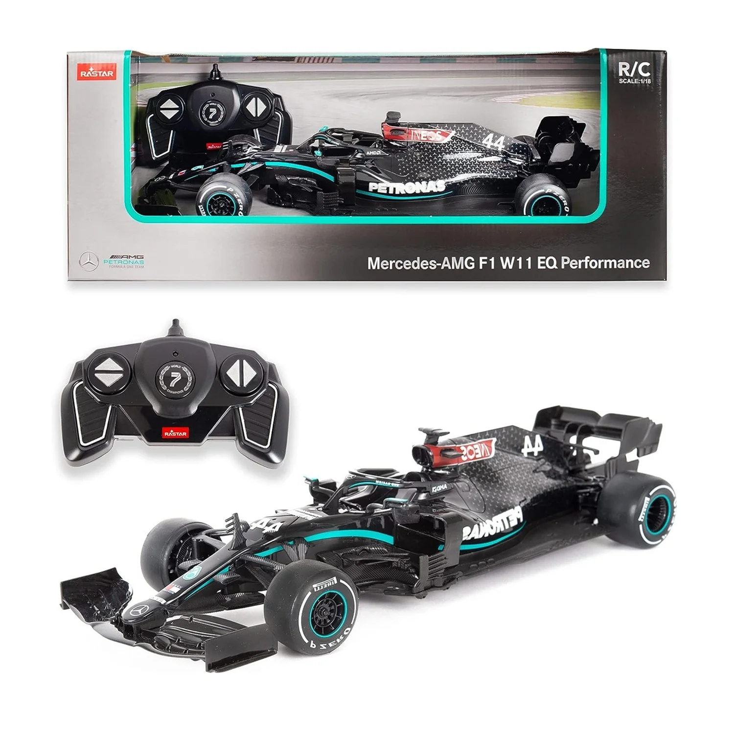 Rastar 1:18sc R/C Mercedes Amg F1 Car