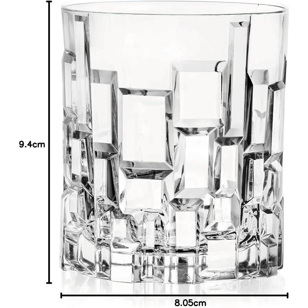RCR Crystal ETNA Set of 6 Whiskey Glasses – 330ml - Image 3