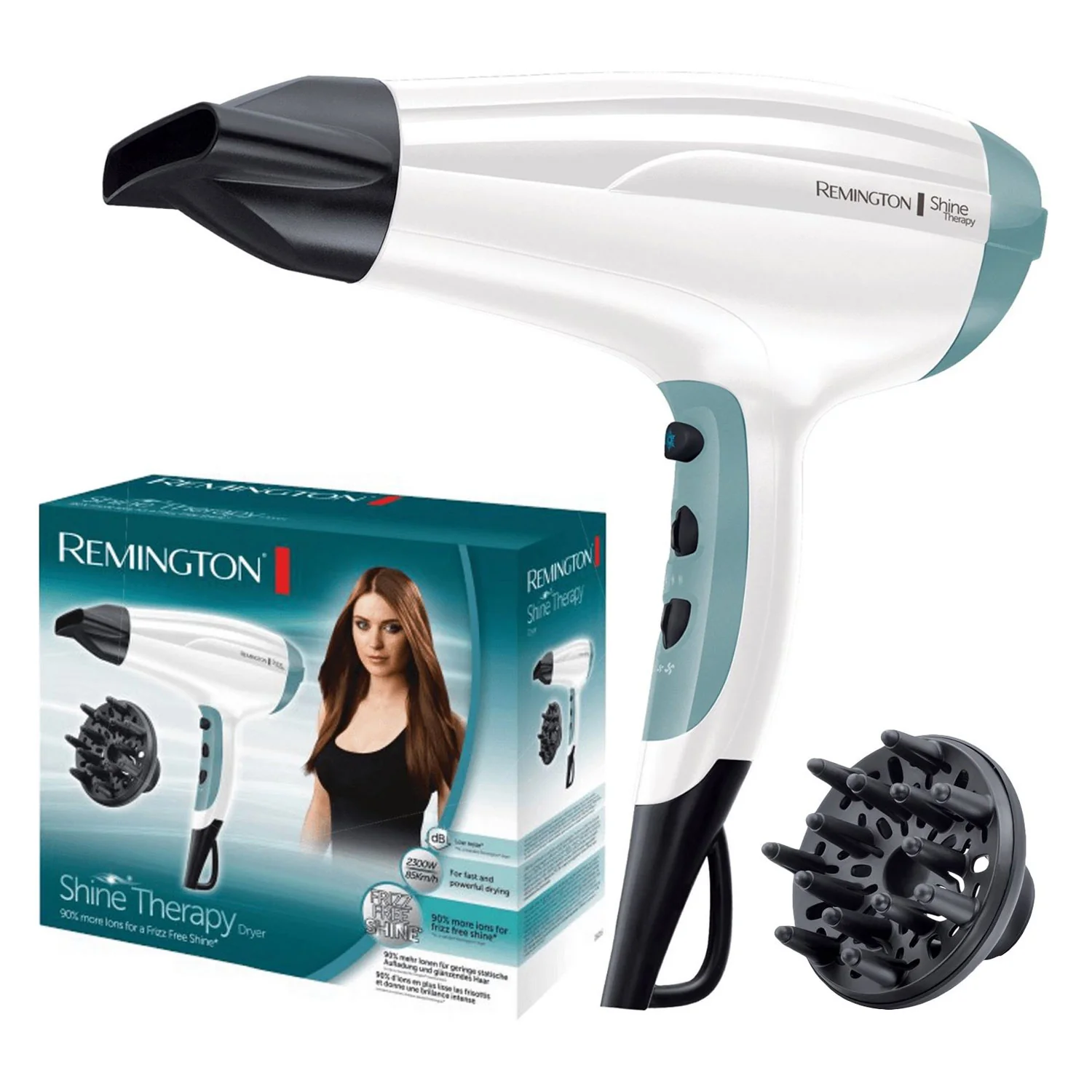 Remington D5216 Shine Therapy 2300W Hairdryer - Image 3
