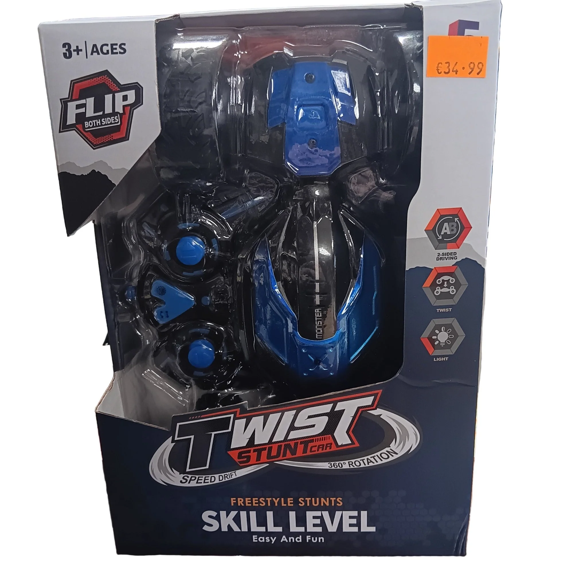 Remote Control Twist Stunt Car