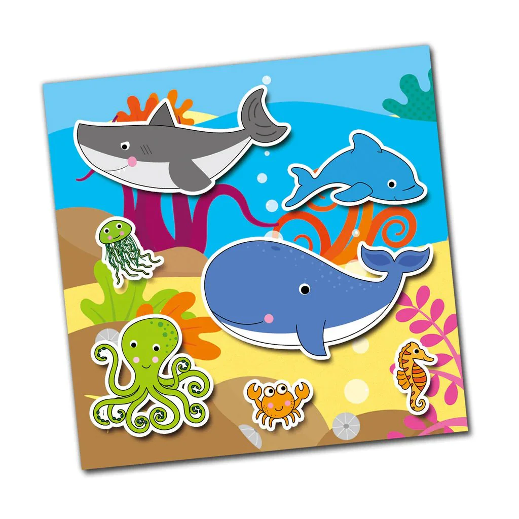 Reusable Sticker Book Animals - Image 3
