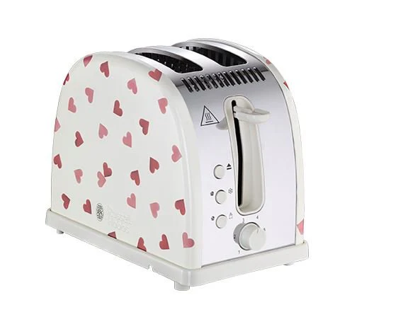 Russel Hobbs-  28340 I Emma Bridgewater 2 Slice Pink Hearts Toaster - Image 2