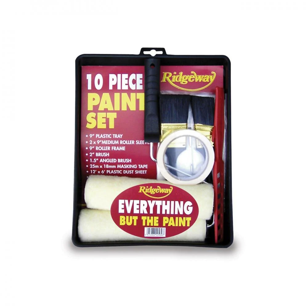 Ridgeway 10 Piece Paint Set - Image 2