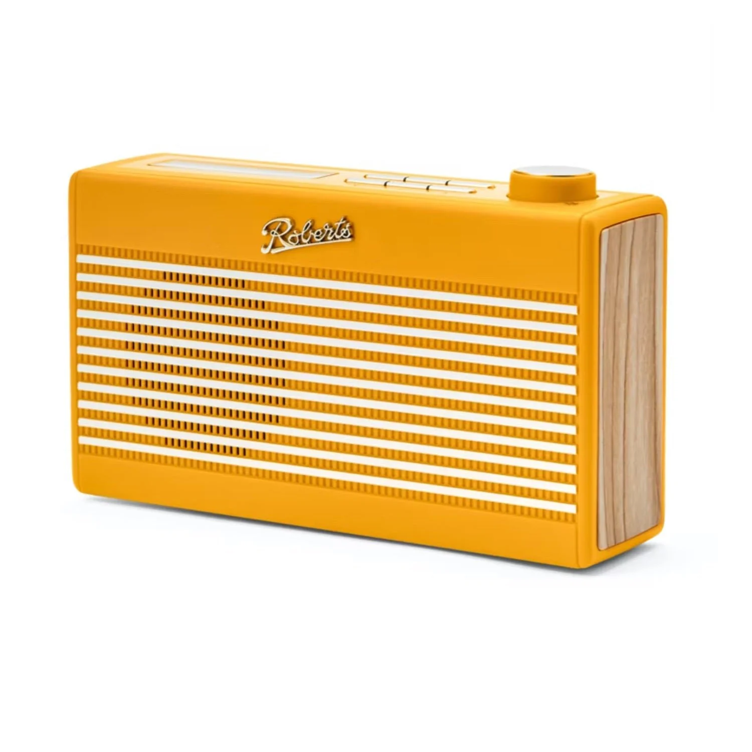 Roberts Rambler Mini Radio with Bluetooth - Sunburst Yellow