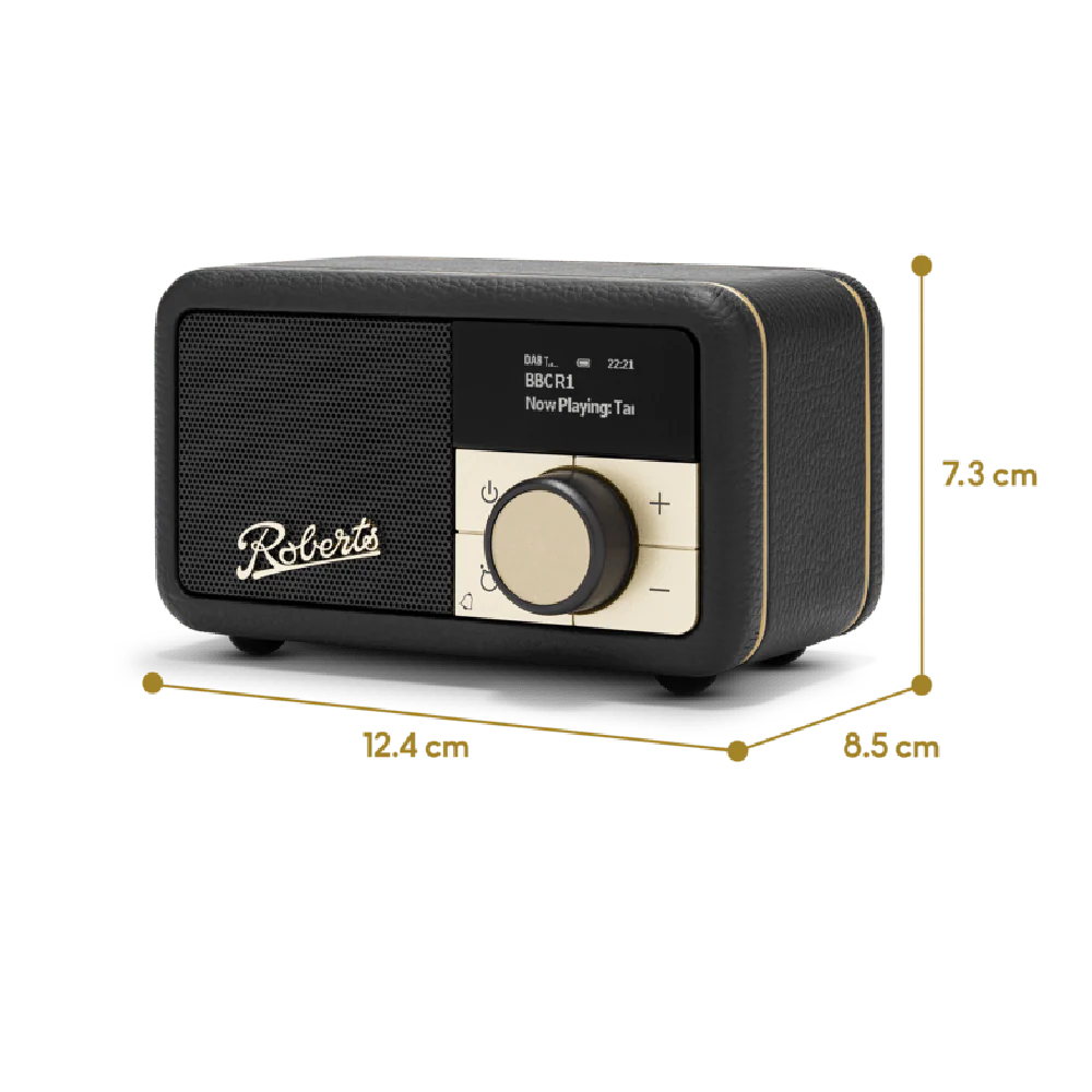 Roberts, REV-PETITE2BK, Bluetooth Speaker FM Radio, Black - Image 4