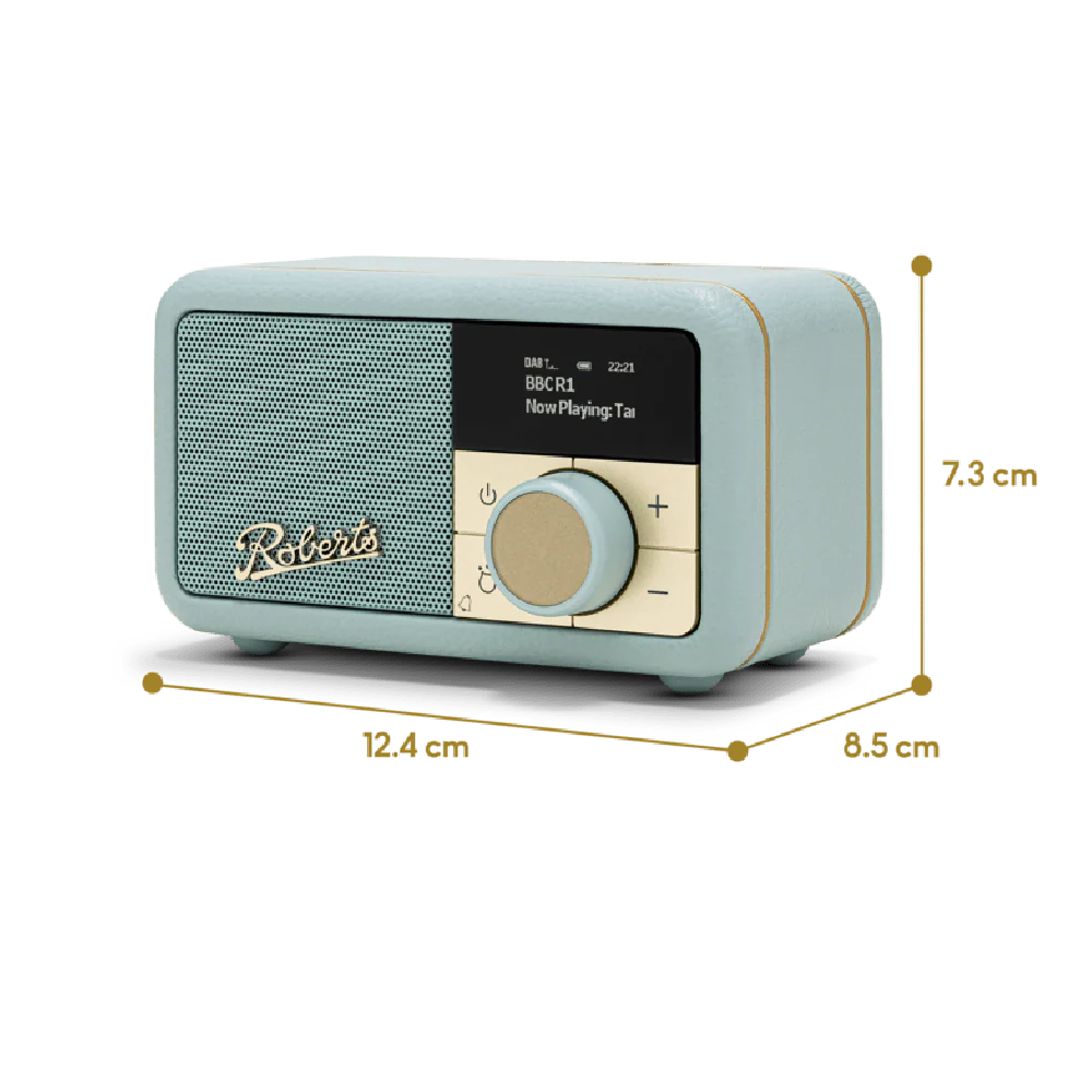 Roberts, REV-PETITE2DE, Bluetooth Speaker FM Radio, Duck Egg Blue - Image 4