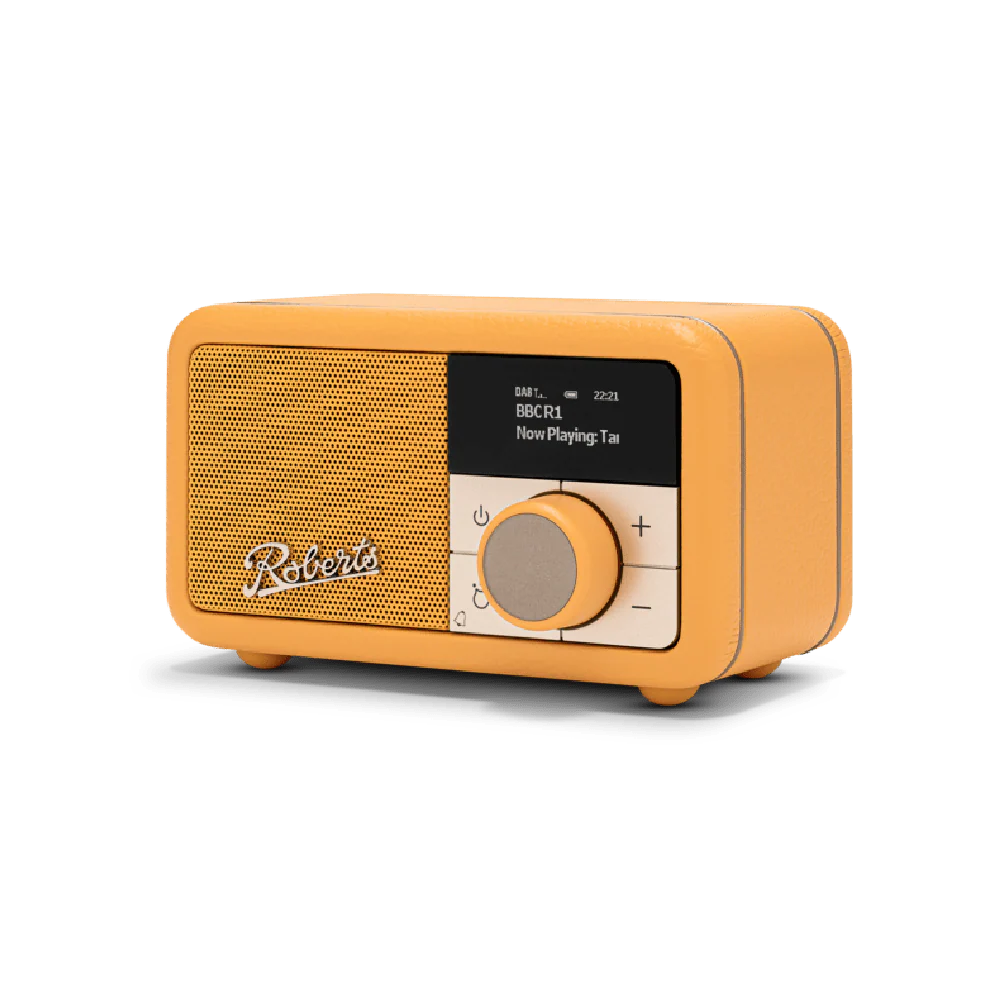 Roberts, REV-PETITE2SY, Bluetooth Speaker FM Radio, Sunburst Yellow - Image 2
