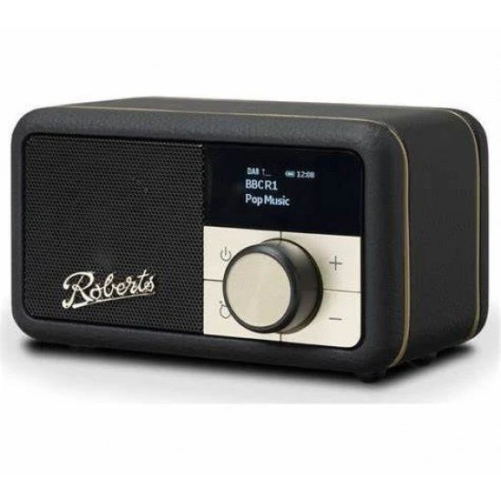 Roberts Revival Petite FM Radio with Bluetooth | Black